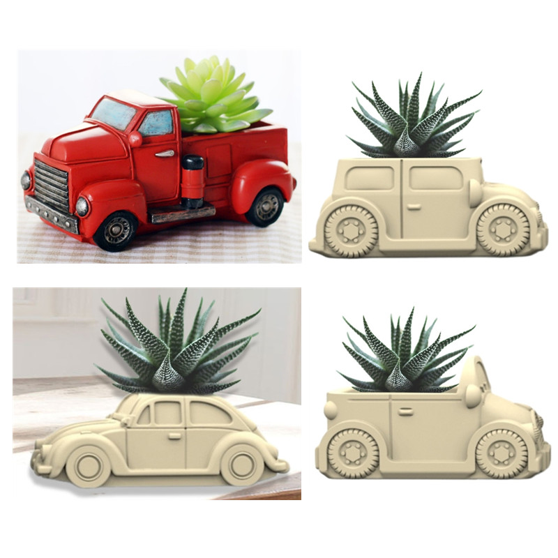 Echeveria Succulent - Molde de silicone para carro suculento